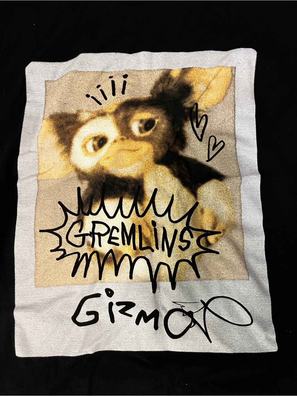 Gremlins Gizmo Graphic Tee - Black - Picture 3 of 3